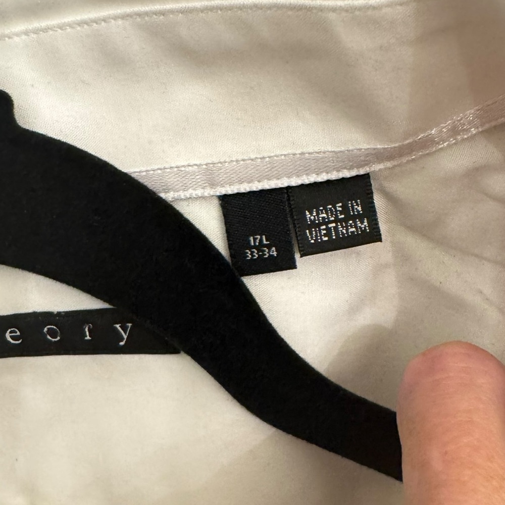 Theory Men’s Marcos/Stately Dress Shirt(NWOT) - Picture 3 of 9